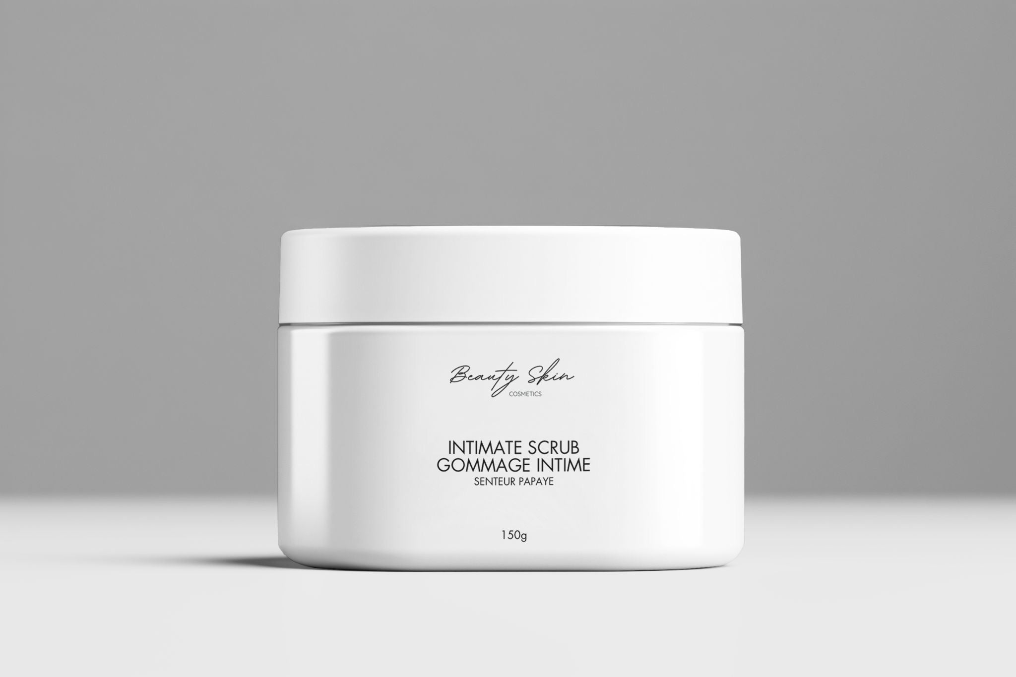 Lightening intimate scrub