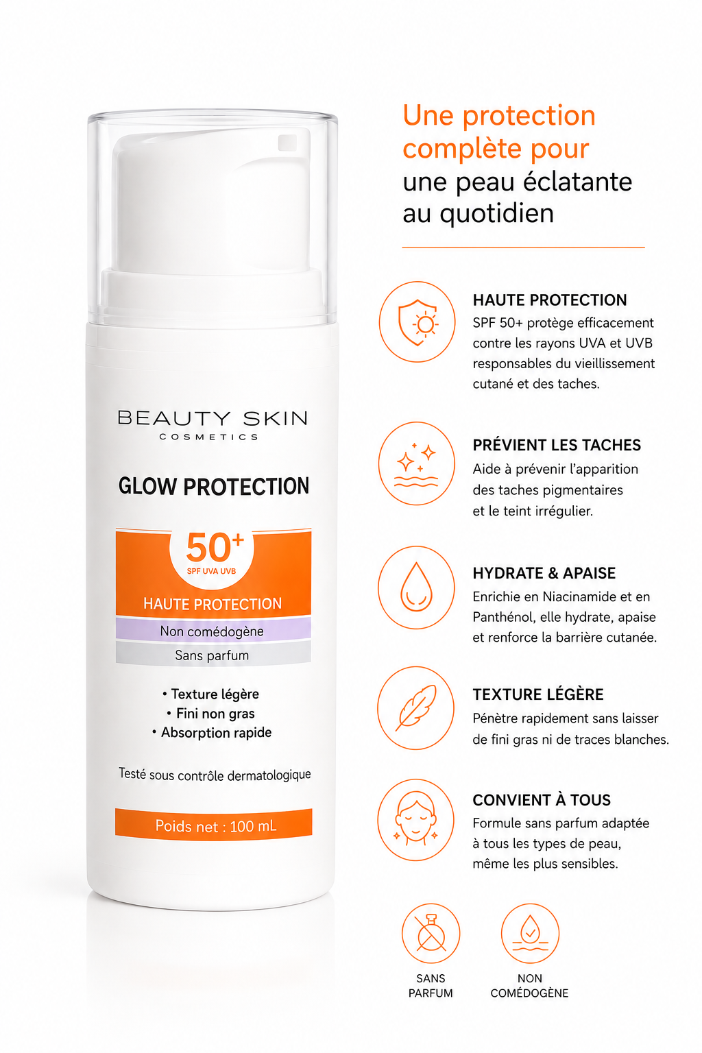 GLOW PROTECTION SPF50-100 ML